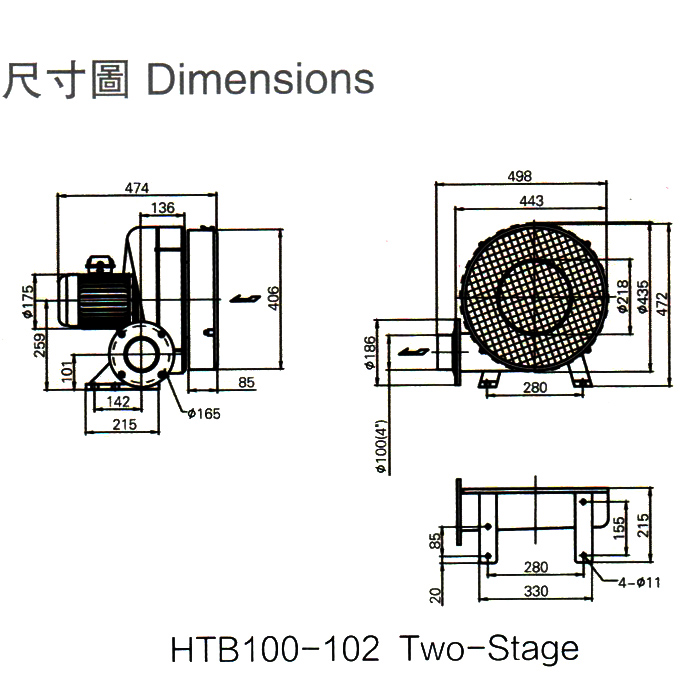 高壓鼓風機