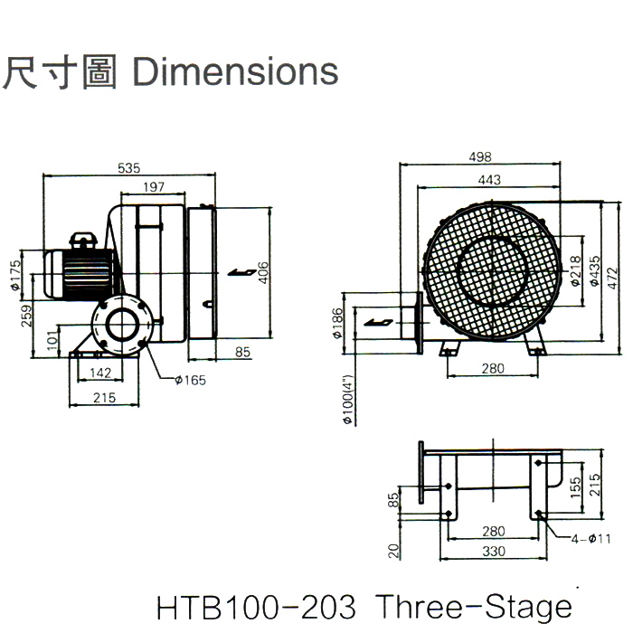 環形高壓風機