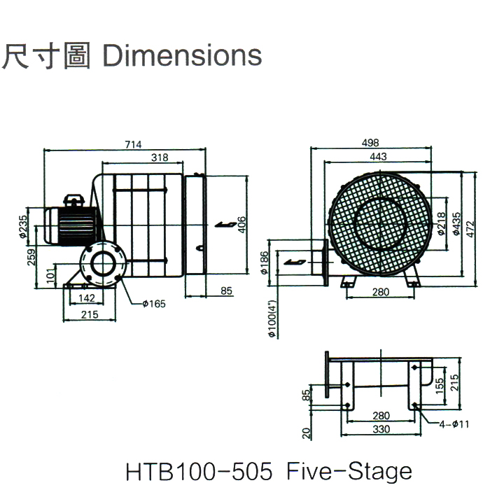 環形高壓風機