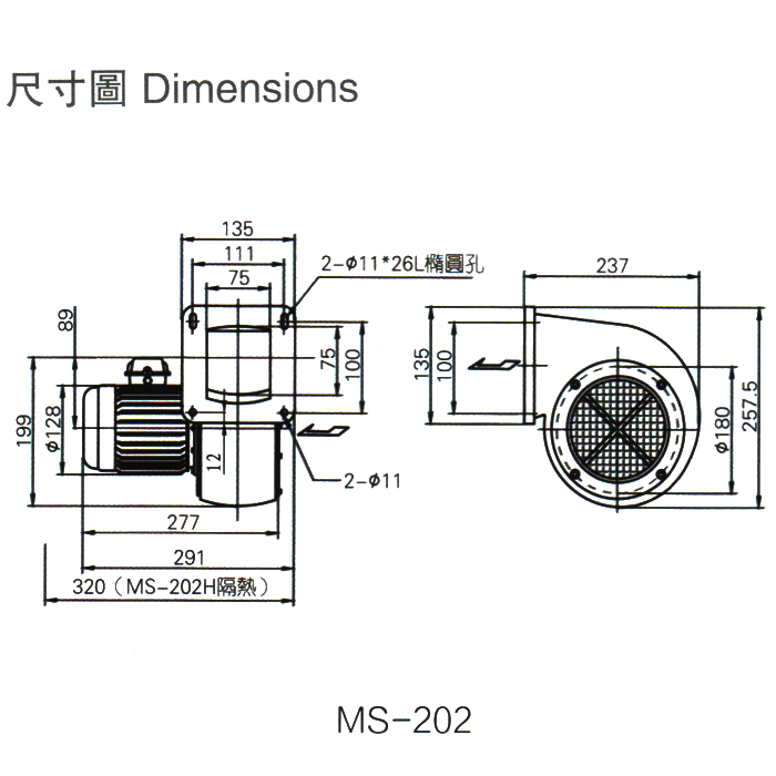 環形高壓風機