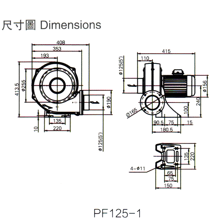 環形高壓風機