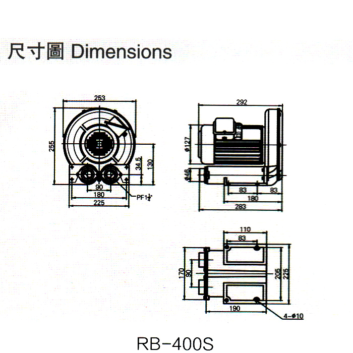 環形高壓風機